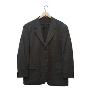 Missoni Gray Italian Wool 2 Piece Single Breasted Suit Sz 46R